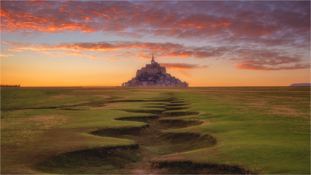 Mont Saint Michel, Normandy