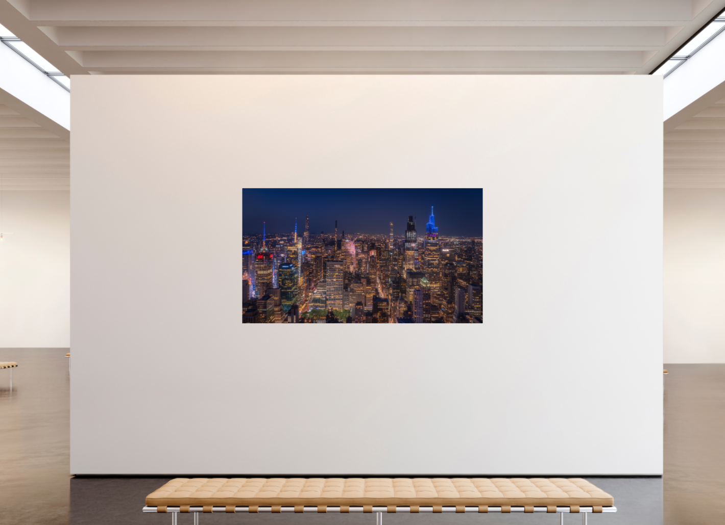 Midtown Manhattan | Night Skyline with Illuminated Towers