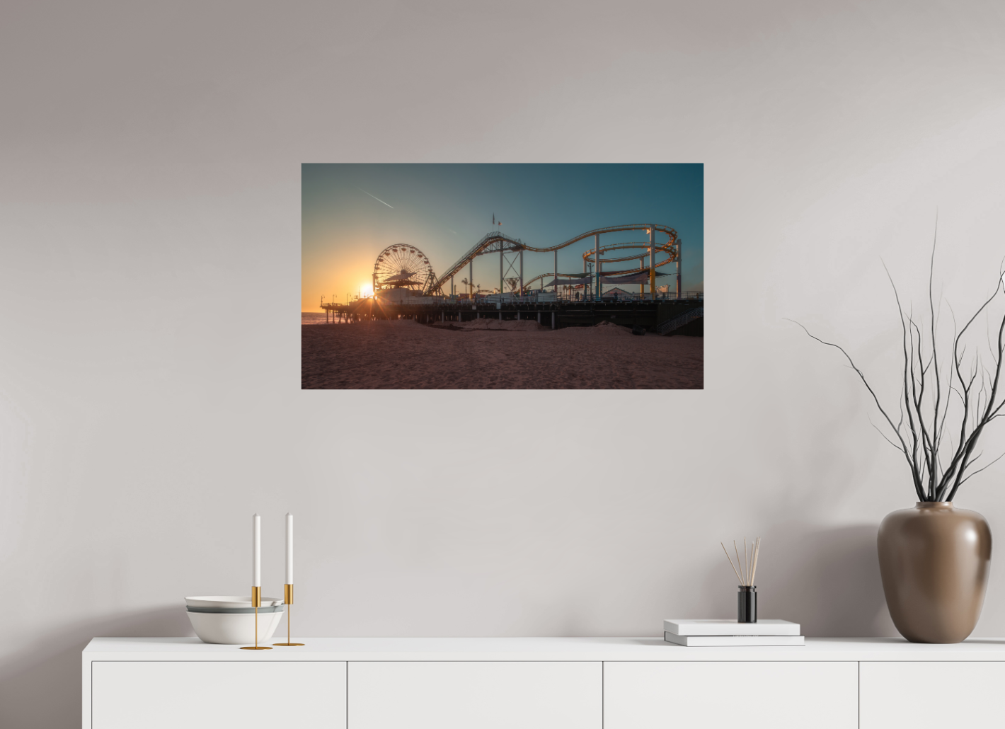 Santa Monica Beach Pier