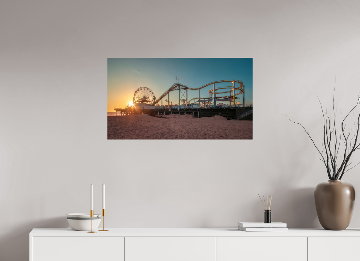 Santa Monica Beach Pier