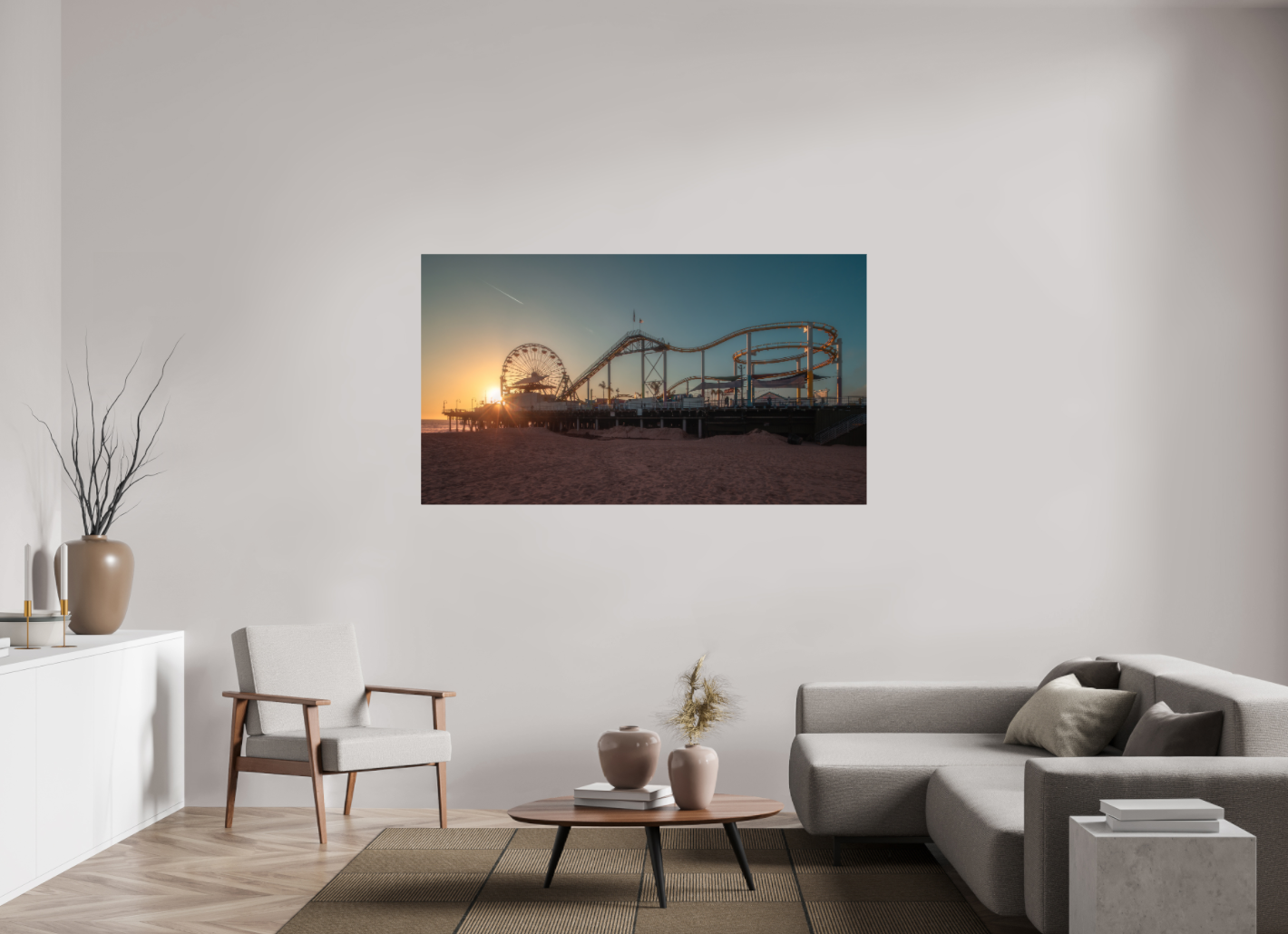 Santa Monica Beach Pier