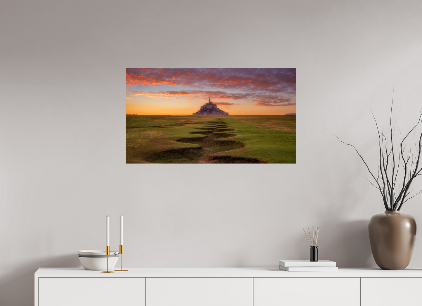 Mont Saint Michel, Normandy