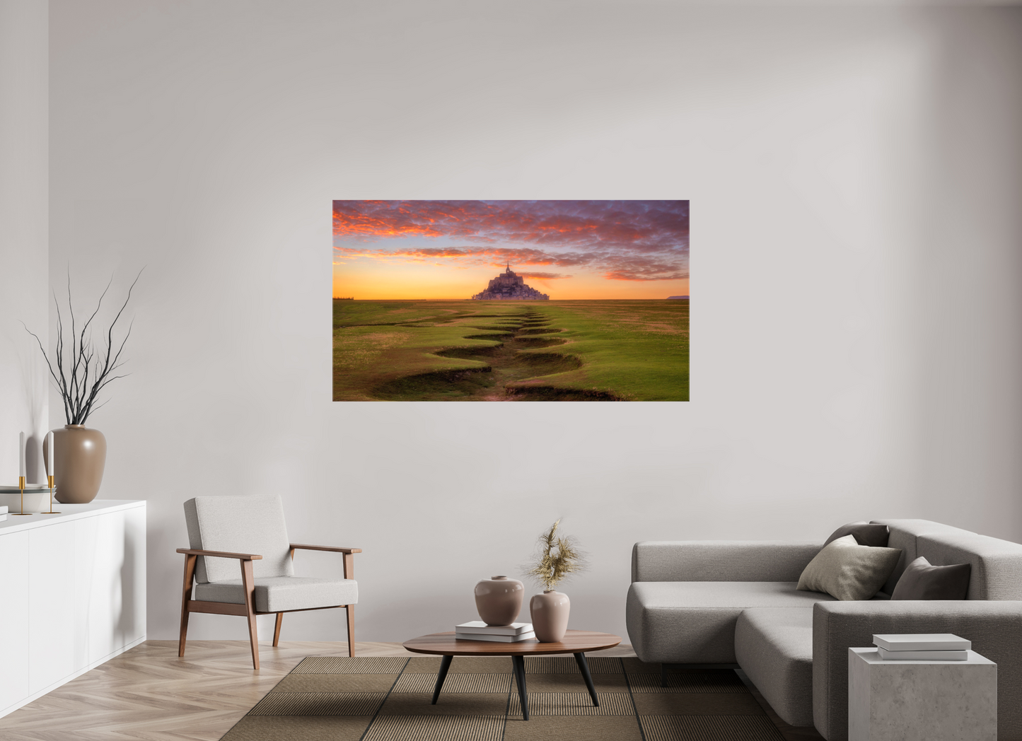 Mont Saint Michel, Normandy
