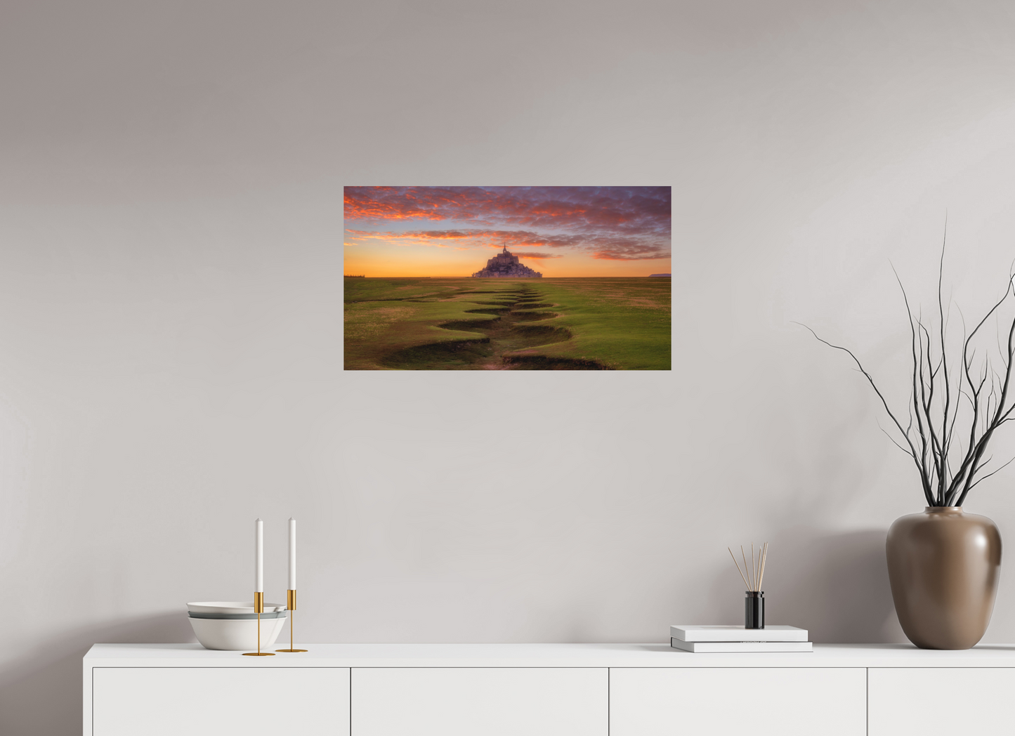 Mont Saint Michel, Normandy