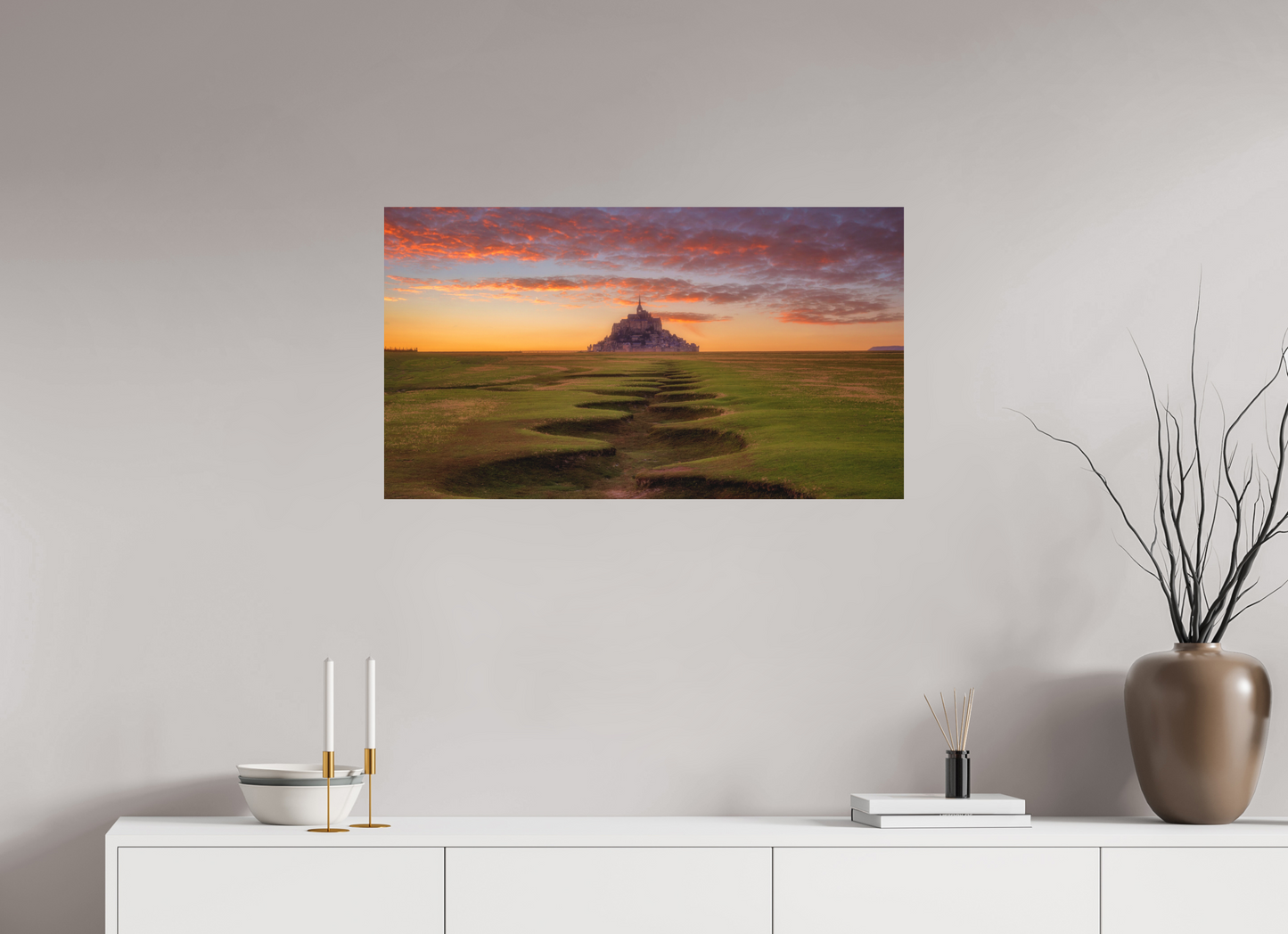 Mont Saint Michel, Normandy