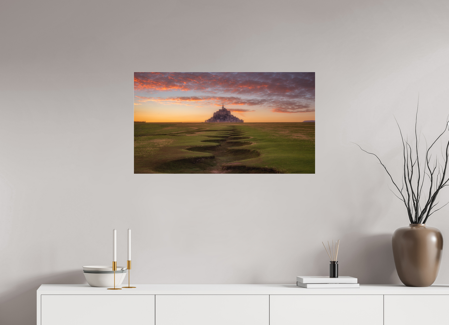 Mont Saint Michel, Normandy