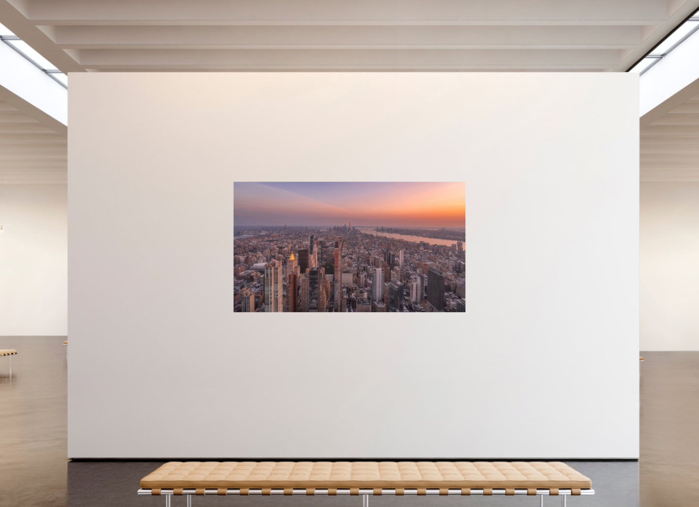 Empire State | Sunset over Manhattan from a High Viewpoint