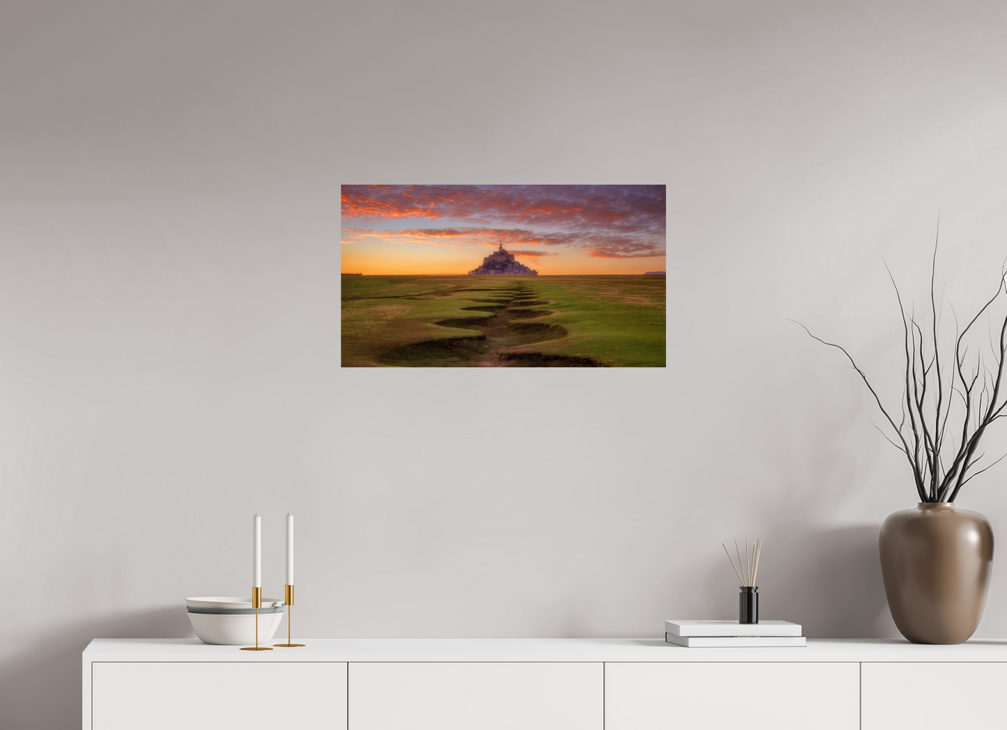 Mont Saint Michel, Normandy