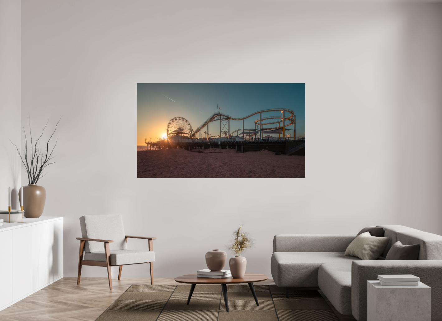 Santa Monica Beach Pier