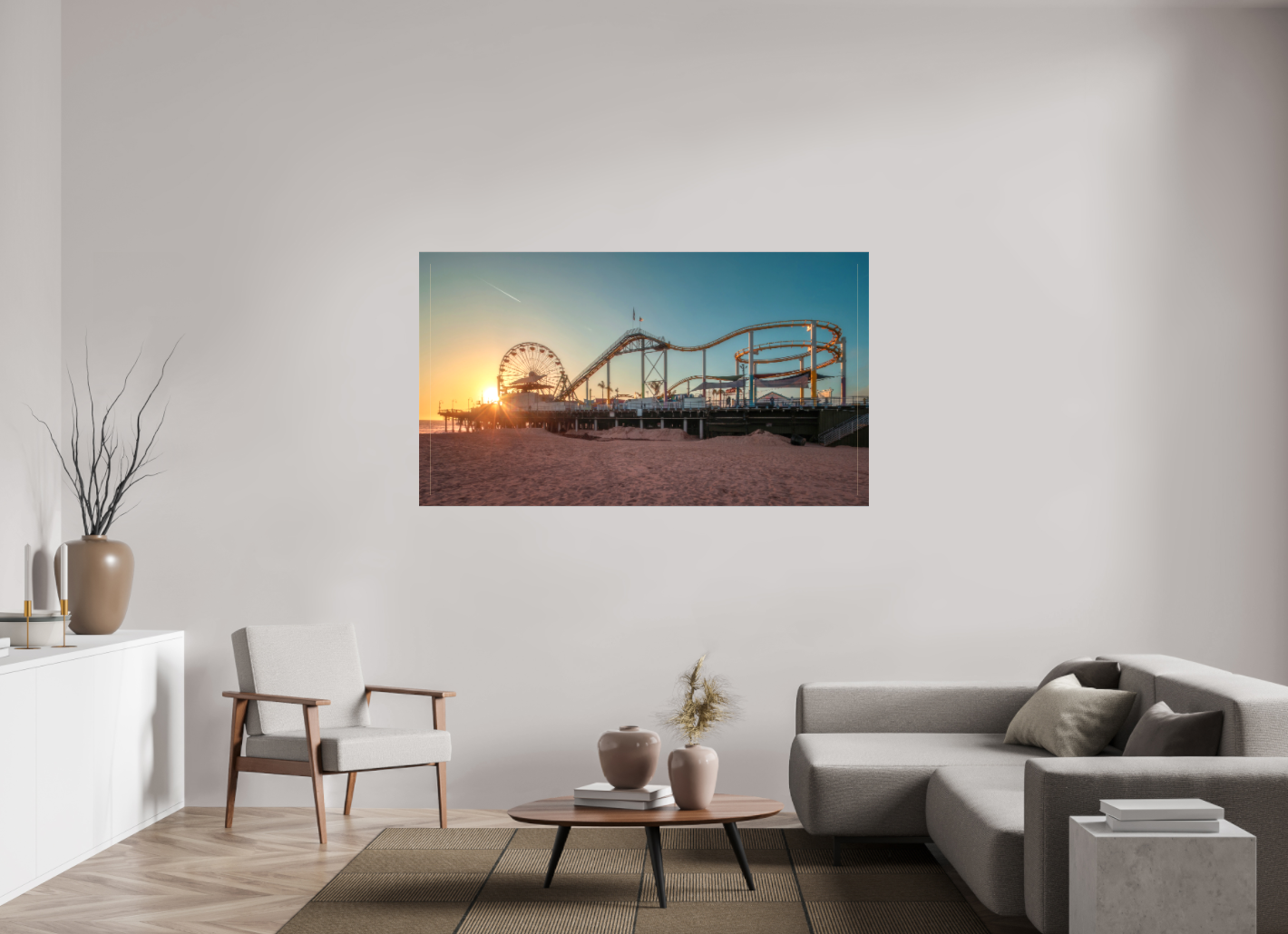 Santa Monica Beach Pier